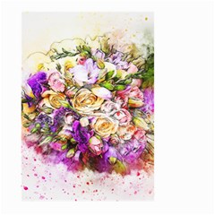 Flowers Bouquet Art Nature Large Garden Flag (two Sides) by Nexatart