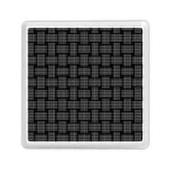 Background Weaving Black Metal Memory Card Reader (square)  by Nexatart