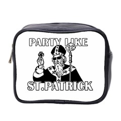  St  Patricks Day  Mini Toiletries Bag 2-side by Valentinaart