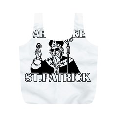  St  Patricks Day  Full Print Recycle Bags (m)  by Valentinaart