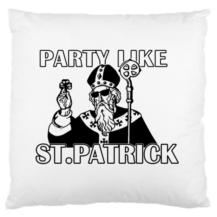  St. Patricks day  Large Flano Cushion Case (Two Sides)