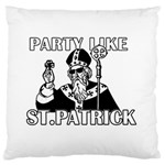  St. Patricks day  Large Flano Cushion Case (Two Sides) Back