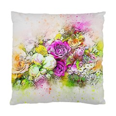 Flowers Bouquet Art Nature Standard Cushion Case (one Side) by Nexatart