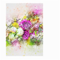 Flowers Bouquet Art Nature Large Garden Flag (two Sides) by Nexatart