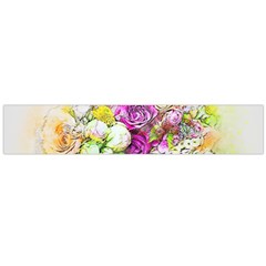 Flowers Bouquet Art Nature Large Flano Scarf  by Nexatart