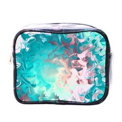 Background Art Abstract Watercolor Mini Toiletries Bags by Nexatart