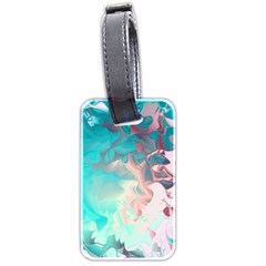 Background Art Abstract Watercolor Luggage Tags (two Sides)