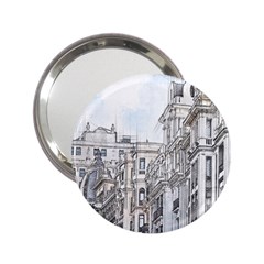 Architecture Building Design 2.25  Handbag Mirrors