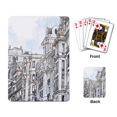 Architecture Building Design Playing Card