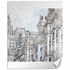 Architecture Building Design Canvas 11  x 14  