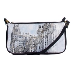 Architecture Building Design Shoulder Clutch Bags