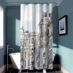 Architecture Building Design Shower Curtain 36  x 72  (Stall) 