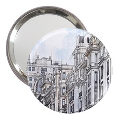 Architecture Building Design 3  Handbag Mirrors