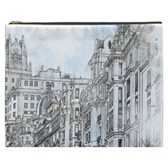 Architecture Building Design Cosmetic Bag (XXXL) 