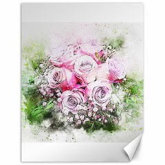 Flowers Bouquet Art Nature Canvas 12  X 16   by Nexatart