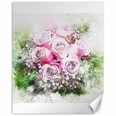 Flowers Bouquet Art Nature Canvas 16  X 20   by Nexatart