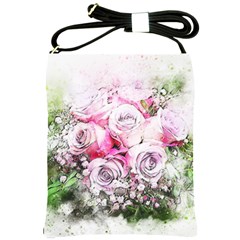 Flowers Bouquet Art Nature Shoulder Sling Bags by Nexatart