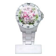 Flowers Bouquet Art Nature Plastic Nurses Watch by Nexatart