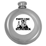  St. Patricks day  Round Hip Flask (5 oz) Front