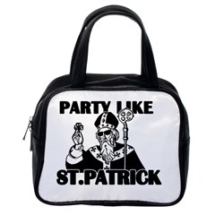  St  Patricks Day  Classic Handbags (one Side) by Valentinaart