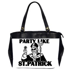  St  Patricks Day  Office Handbags (2 Sides)  by Valentinaart