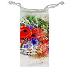 Flowers Bouquet Art Nature Jewelry Bag by Nexatart