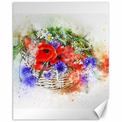 Flowers Bouquet Art Nature Canvas 16  X 20   by Nexatart