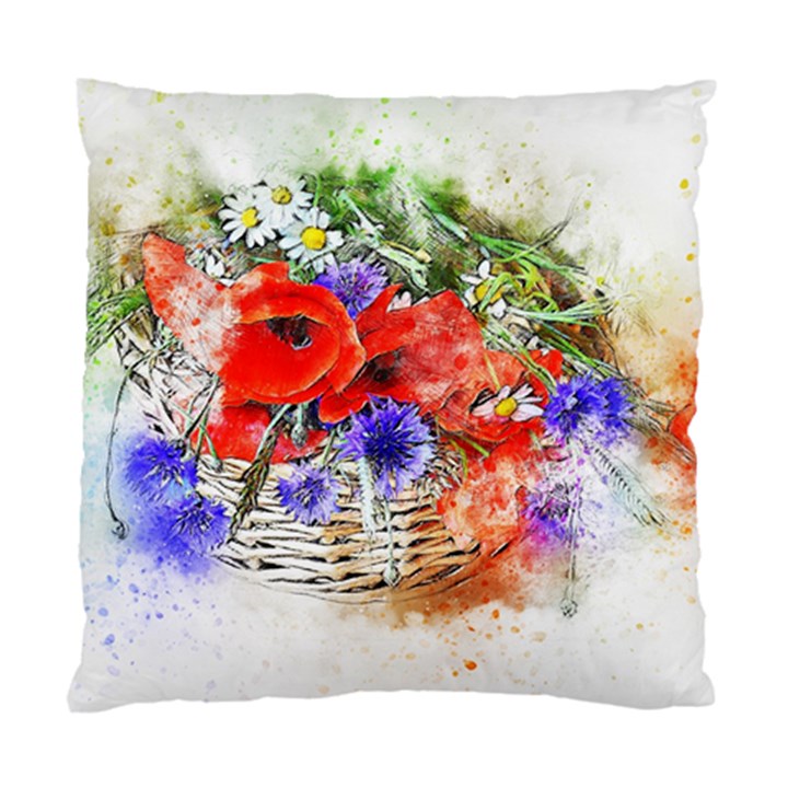 Flowers Bouquet Art Nature Standard Cushion Case (Two Sides)