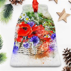 Flowers Bouquet Art Nature Ornament (bell) by Nexatart