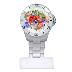 Flowers Bouquet Art Nature Plastic Nurses Watch by Nexatart