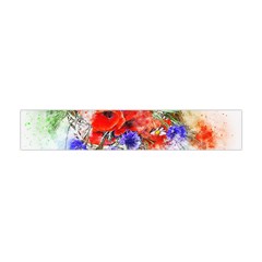 Flowers Bouquet Art Nature Flano Scarf (mini) by Nexatart