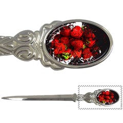 Strawberry Fruit Food Art Abstract Letter Openers by Nexatart