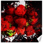 Strawberry Fruit Food Art Abstract Canvas 20  x 20   19 x19.27  Canvas - 1