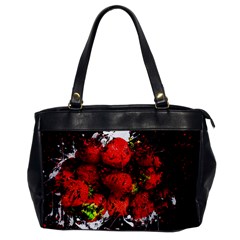 Strawberry Fruit Food Art Abstract Office Handbags