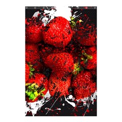 Strawberry Fruit Food Art Abstract Shower Curtain 48  x 72  (Small) 