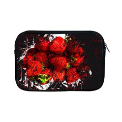 Strawberry Fruit Food Art Abstract Apple iPad Mini Zipper Cases