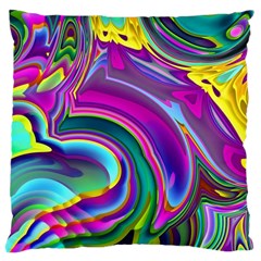 Background Art Abstract Watercolor Large Cushion Case (one Side) by Nexatart