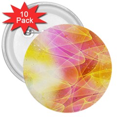 Background Art Abstract Watercolor 3  Buttons (10 Pack)  by Nexatart