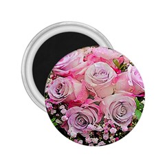 Flowers Bouquet Wedding Art Nature 2 25  Magnets by Nexatart