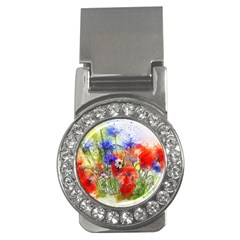 Flowers Bouquet Art Nature Money Clips (cz)  by Nexatart