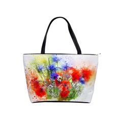 Flowers Bouquet Art Nature Shoulder Handbags by Nexatart