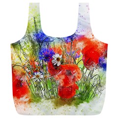 Flowers Bouquet Art Nature Full Print Recycle Bags (l)  by Nexatart