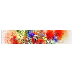 Flowers Bouquet Art Nature Small Flano Scarf by Nexatart