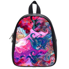 Background Art Abstract Watercolor School Bag (small) by Nexatart