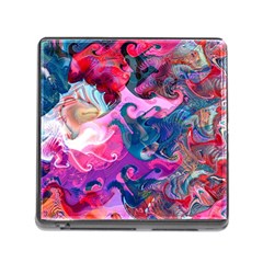 Background Art Abstract Watercolor Memory Card Reader (square) by Nexatart