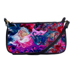 Background Art Abstract Watercolor Shoulder Clutch Bags