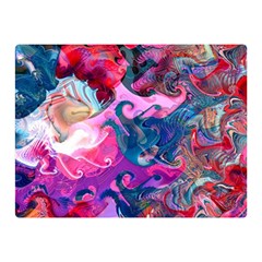 Background Art Abstract Watercolor Double Sided Flano Blanket (mini)  by Nexatart