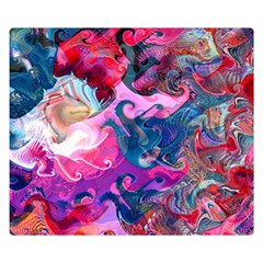 Background Art Abstract Watercolor Double Sided Flano Blanket (small)  by Nexatart