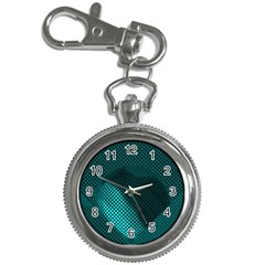 Background Sphere Ball Metal Blue Key Chain Watches by Nexatart