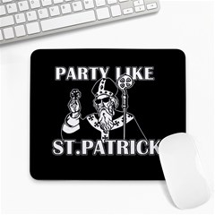  St  Patricks Day  Large Mousepads by Valentinaart